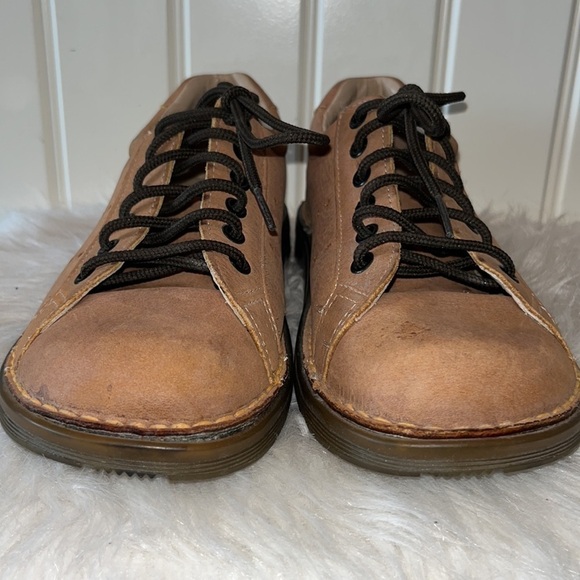 DR.MARTENS Air Wair tan light brown lace up shoe men size 6/women size 8 England - Picture 5 of 17